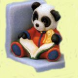 Boekensteun "Pandabeer" A