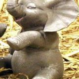 Olifant "zittend" A