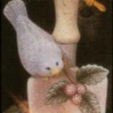 Schep met Vogel "Groot"