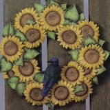Zonnebloemkrans
