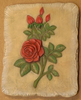 Muurtegel “Roos”